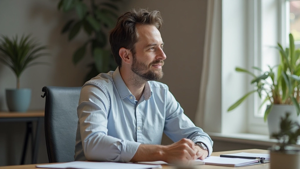 Iemand die mediteert en zich rustig voelt door goed geplande tijd